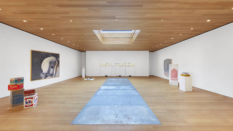 Installation view of “Third Dimension: Works from The Brant Foundation”