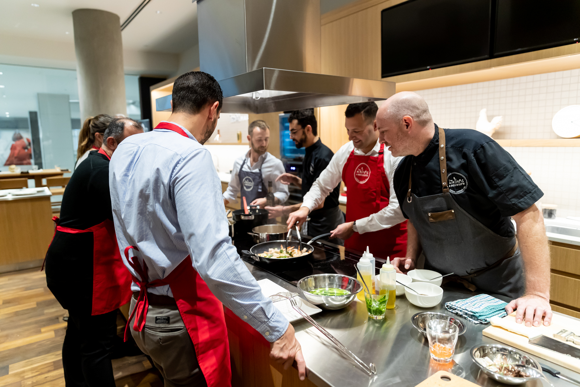 Take a cooking class with Ateliers & Saveurs