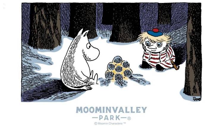 WINTER WONDERLAND in MOOMINVALLEY PARK