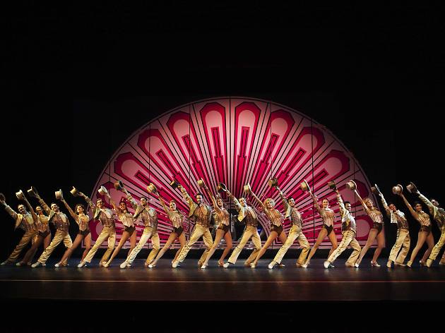 A chorus line A chorus line