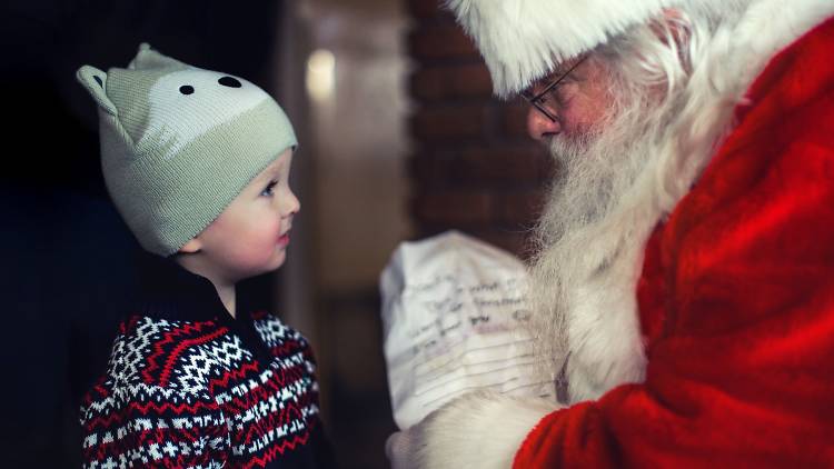 Santa Claus at Time Out Market Santa Claus at Time Out Market
