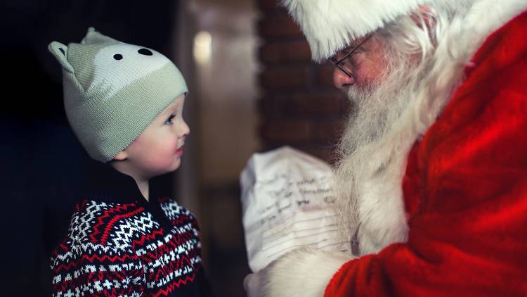 Santa Claus at Time Out Market