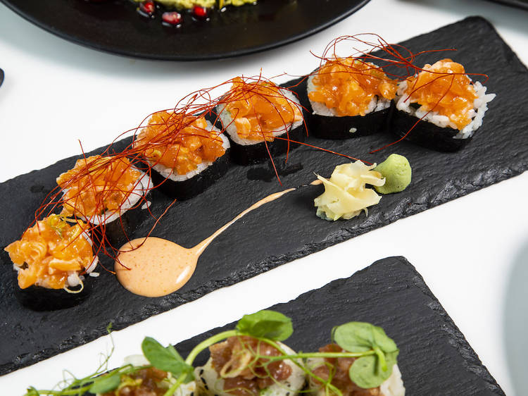 Bottomless sushi at Inamo