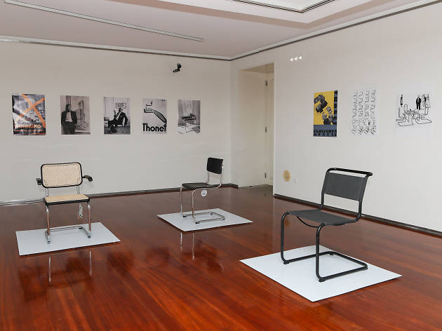 100 anos Bauhaus na Casa-Museu Guerra Junqueiro A cadeira de aço tubular tornou-se num símbolo da modernidade