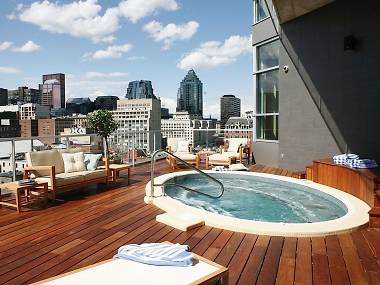 Profitez de la vue dans un spa