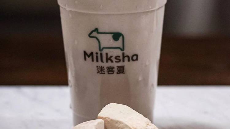 Milksha fresh taro milk