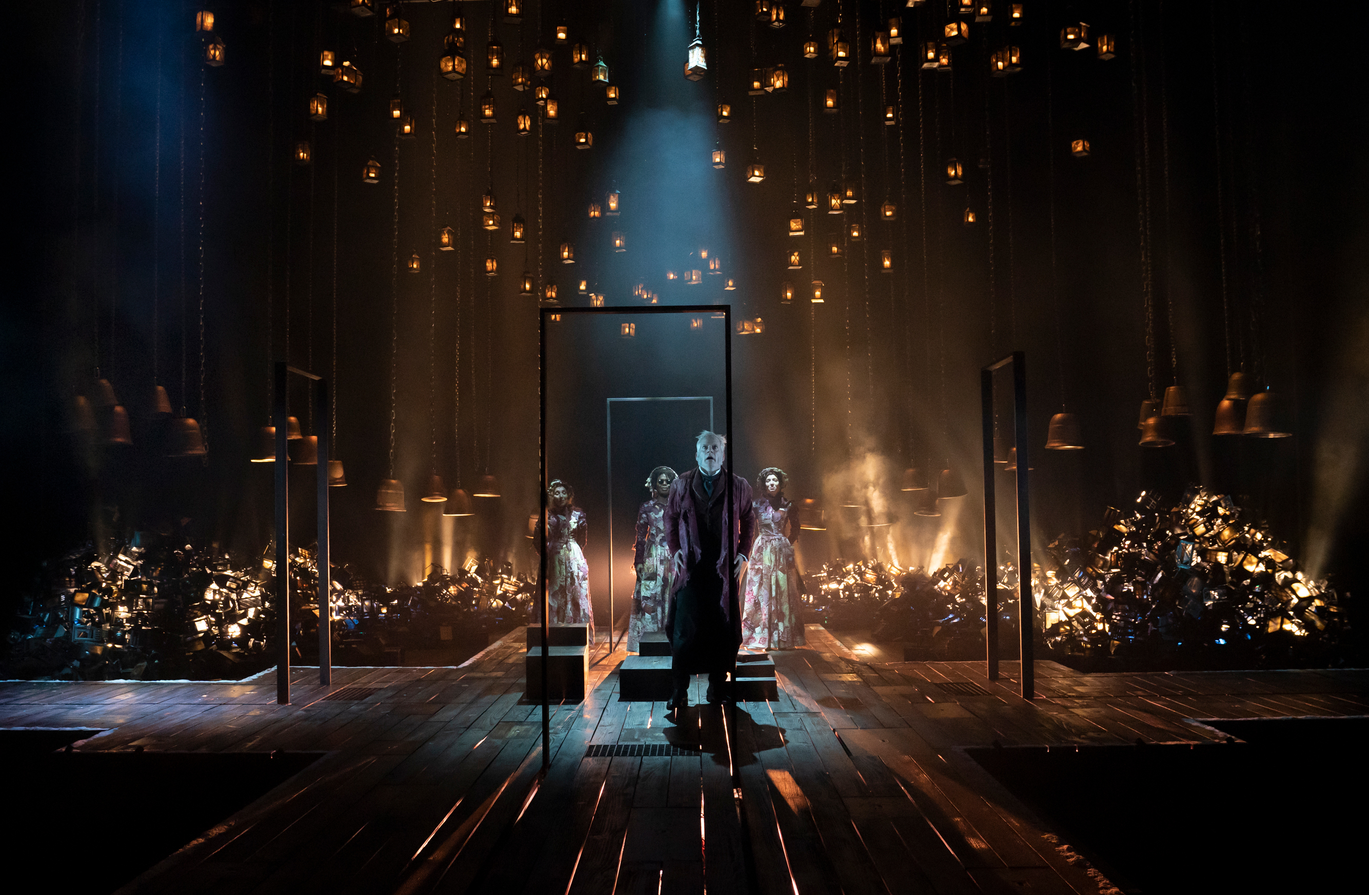 A Christmas Carol Review Dickens's Ghosts Return to Broadway