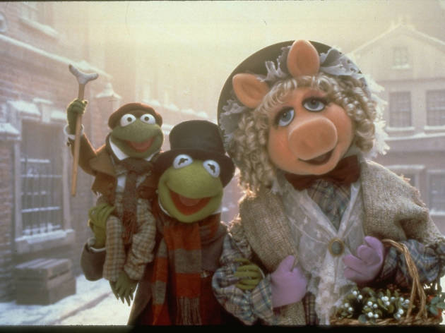 The Muppet Christmas Carol Kermit and Miss Piggy in the Muppet Christmas Carol