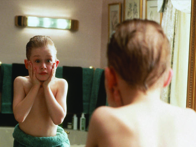 Home Alone Malcaulay Culkin in Home Alone