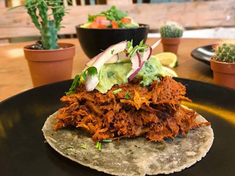 Le tacos Cochinita Pibil de Chilam