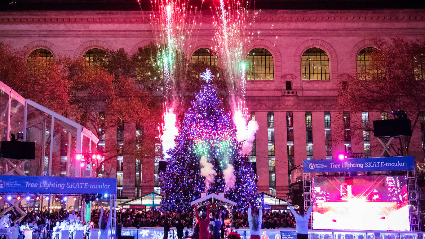 Best Christmas Tree Lightings in NYC for Kids and Families