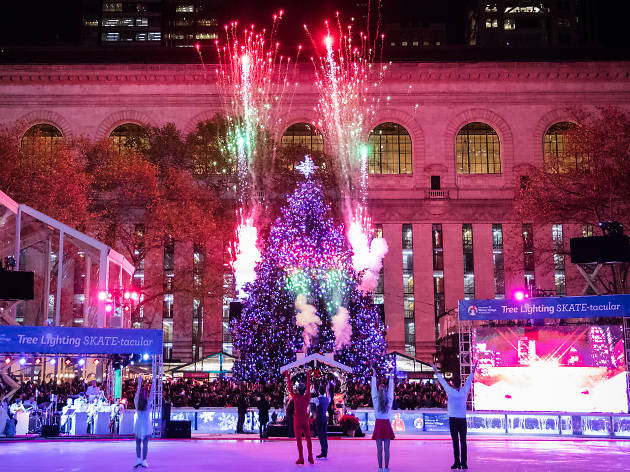 Bryant Park Tree Lighting