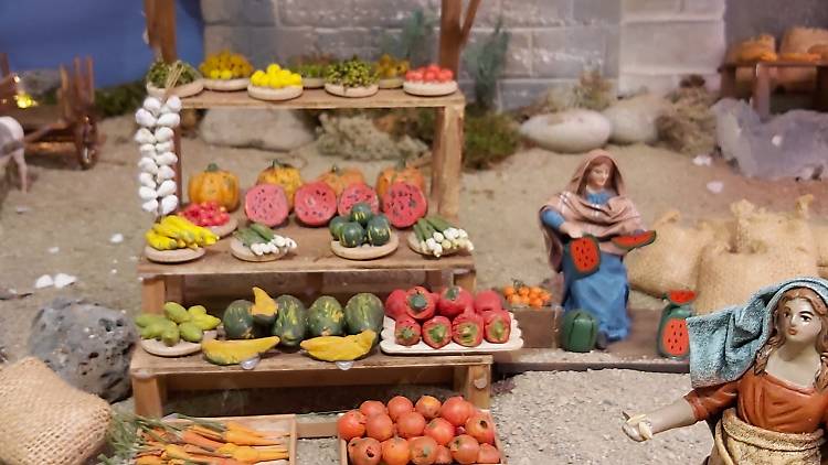 Pessebre Gegant al Mercat d'Horta