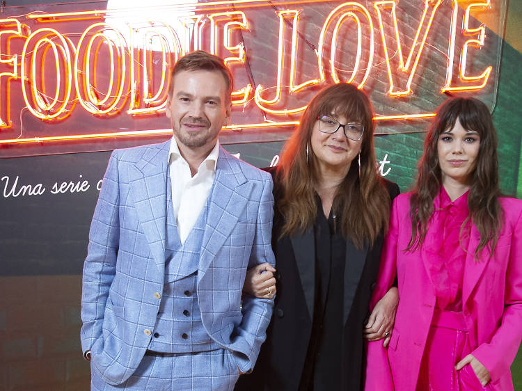 Estreno de la serie de HBO " Foodie Love " en el cine Callao de Madrid