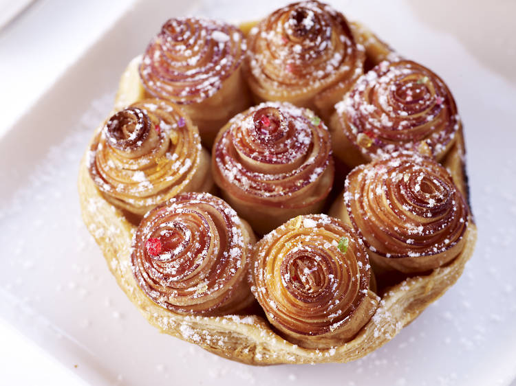 La tarte aux pommes de L'Arpège