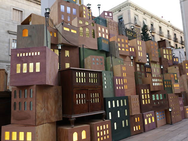 Pessebre plaça Sant Jaume 2019 Pessebre plaça Sant Jaume 2019