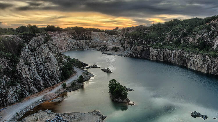 Tasik Biru, Kangkar Pulai 