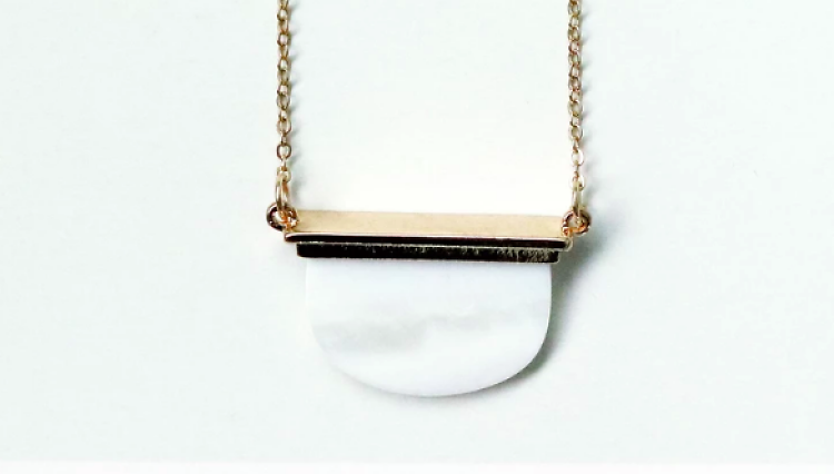 Arc in ivory necklace ($12.90)