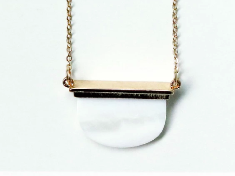 Arc in ivory necklace ($12.90)