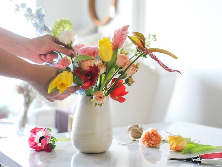 Weekly flower subscription (from $35)