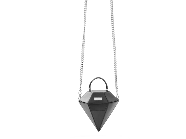 Bolso con forma de diamante David Locco Bolso con forma de diamante David Locco