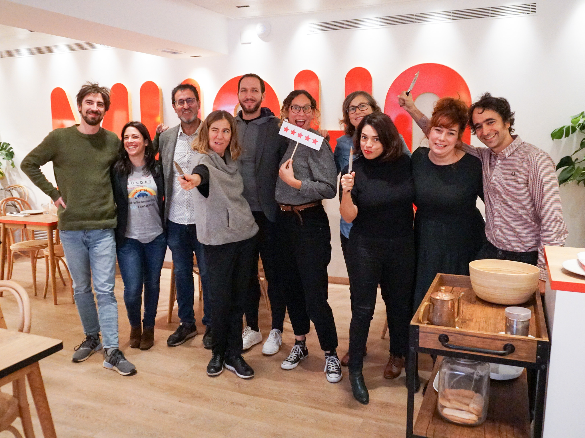 El jurat de la pizza, panxacontents després del tast!