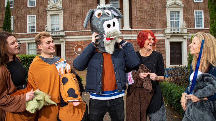 Greenwich Pantomime Horse Race Greenwich Pantomime Horse Race