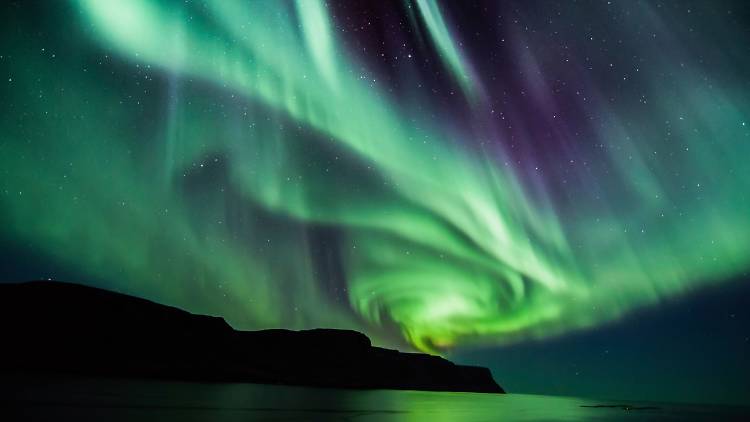 Northern lights, Iceland 
