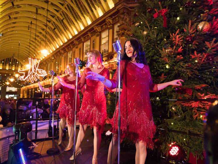 Refuel under cover at Leadenhall Market