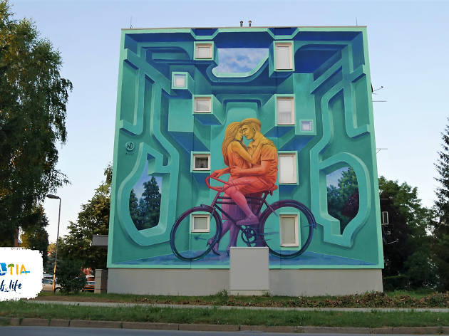 Explore the street art of Slavonia Explore the street art of Slavonia