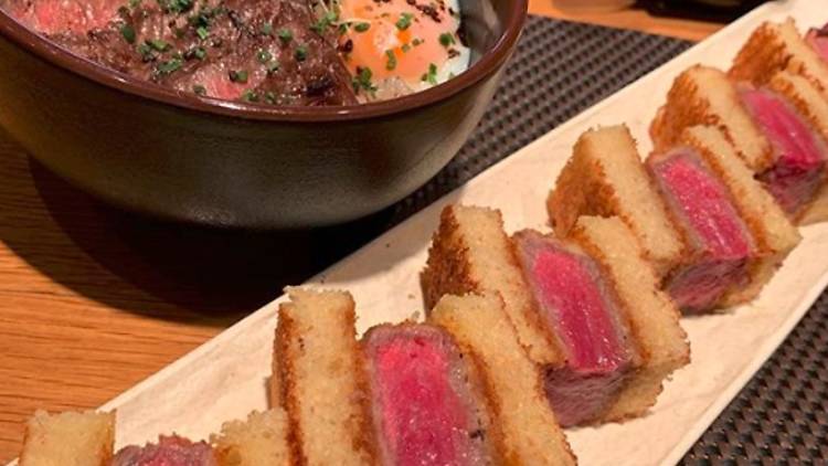 Fat Cow signature dishes wagyu