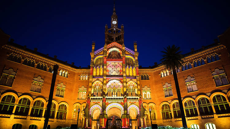 Nadal al Recinte Modernista de Sant Pau