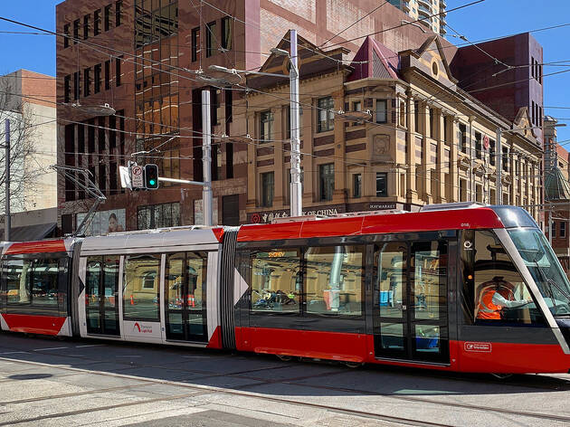 L2 Randwick light rail The new light rail line in the city.