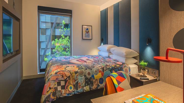 Bedroom at Ink hotel