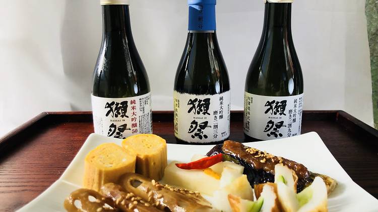 raw sake tasting tour byfood