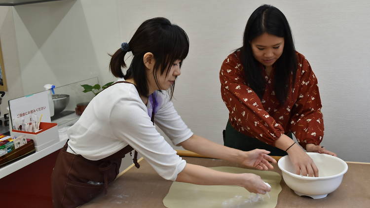 homemade soba noodle class byfood