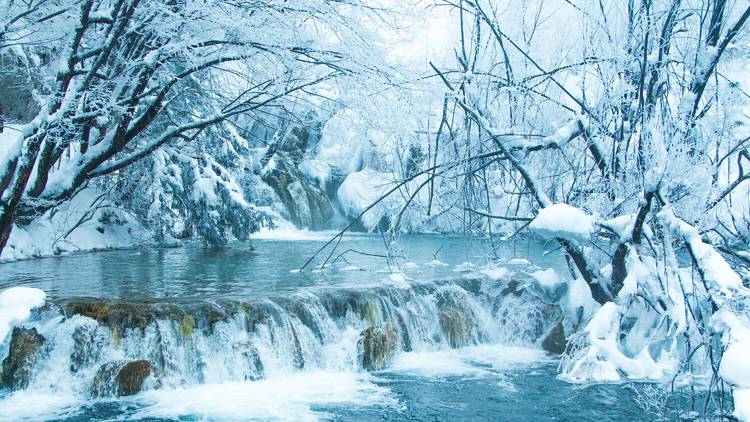 Plitvice in Winter