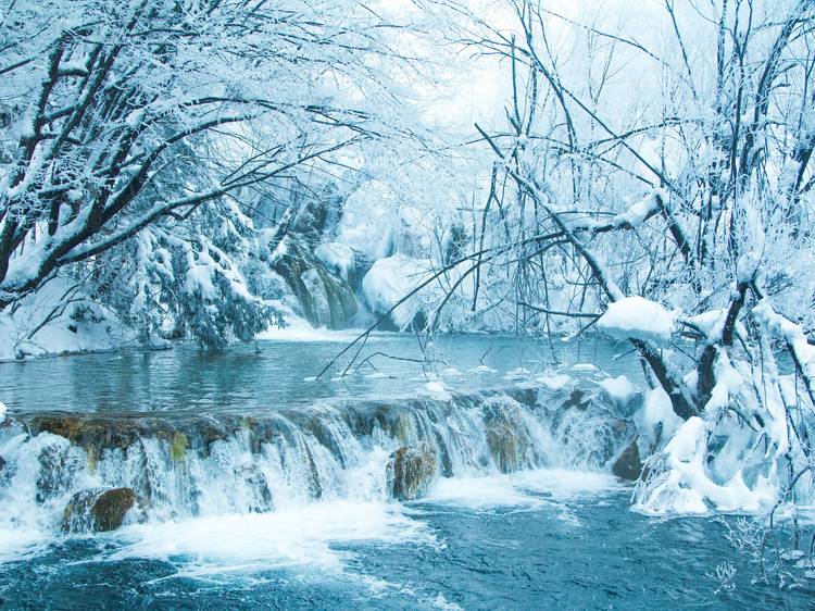 Plitvice in Winter