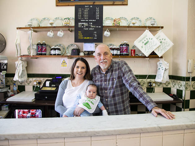 Rick Poole and Emma Harrington Owners of M Manze pie-and-mash shops