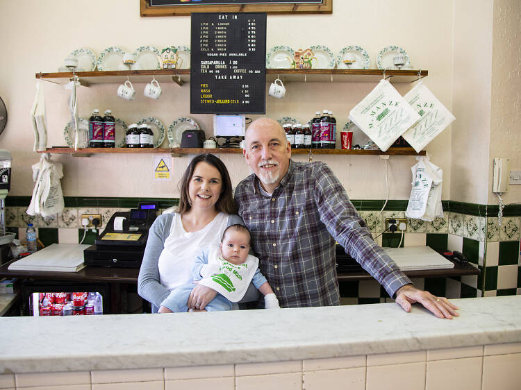 The family-run pie-and-mash shop