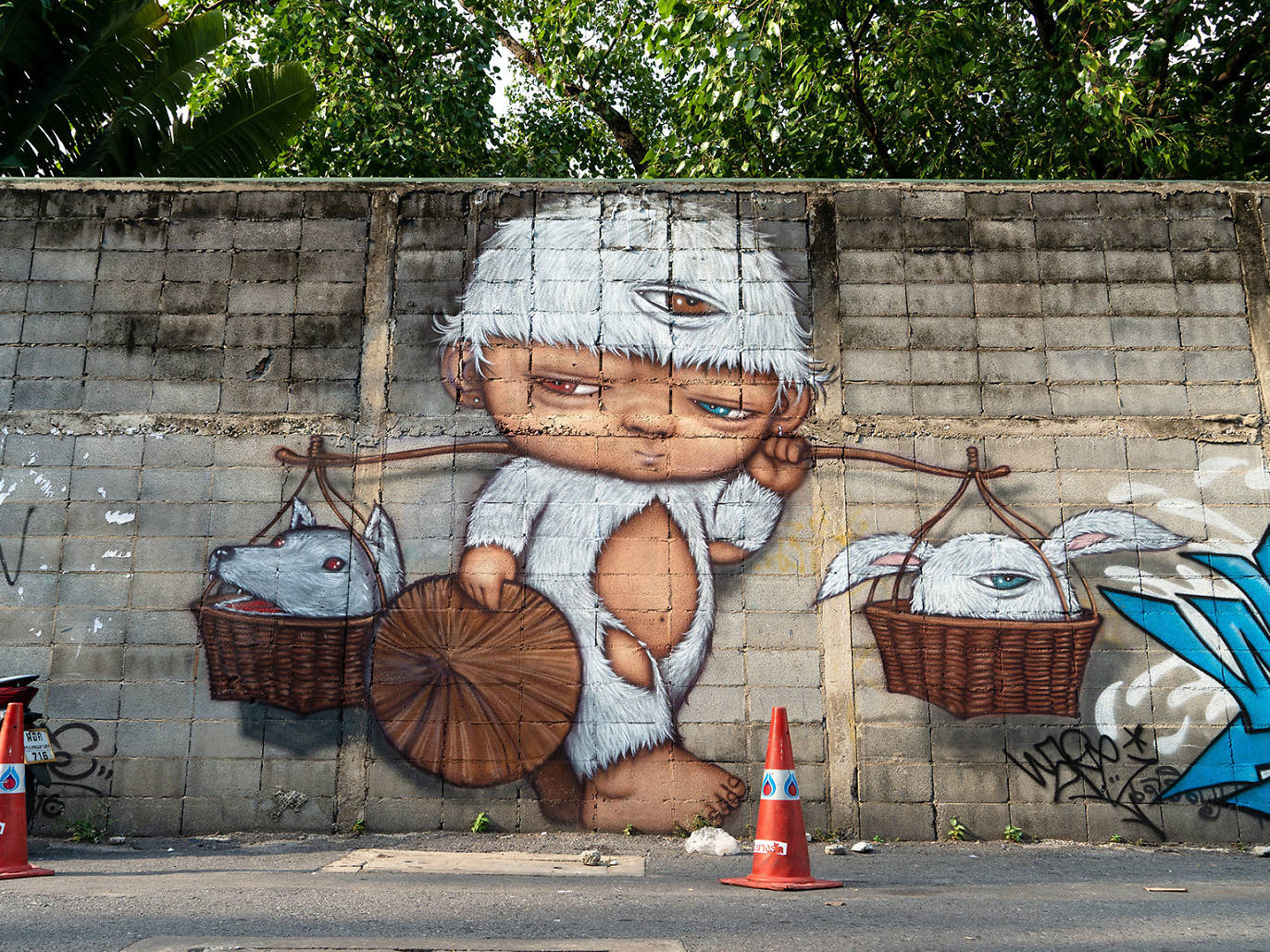 Top spots to see street art in Bangkok