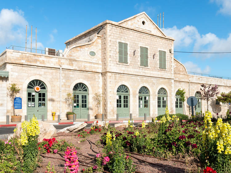 The original location of the Jerusalem Railway Station