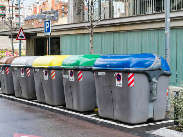 Contenedores de Barcelona Contenidors de Barcelona
