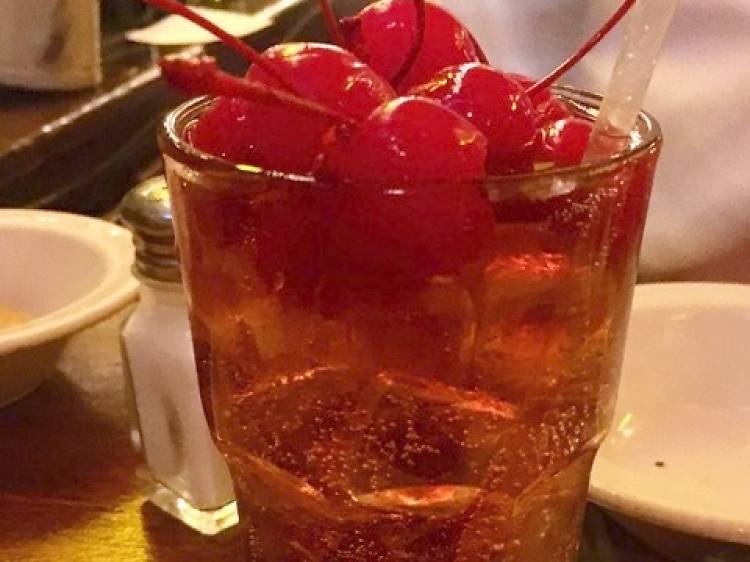 Shirley Temple at J.G. Melon