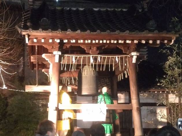 梅照院 除夜の鐘 鐘つき 梅照院 除夜の鐘 鐘つき