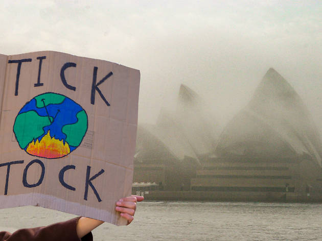 A massive bushfire and climate crisis protest is taking place in Sydney tomorrow