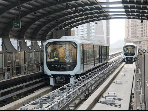 Macao Light Rail Transit opens today! Macao Light Rail Transit opens today!