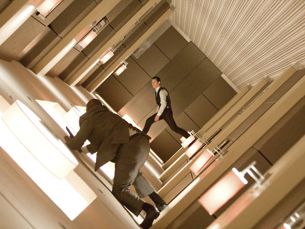 Inception Inception, Joseph Gordon-Levitt and Leonardo DiCaprio
