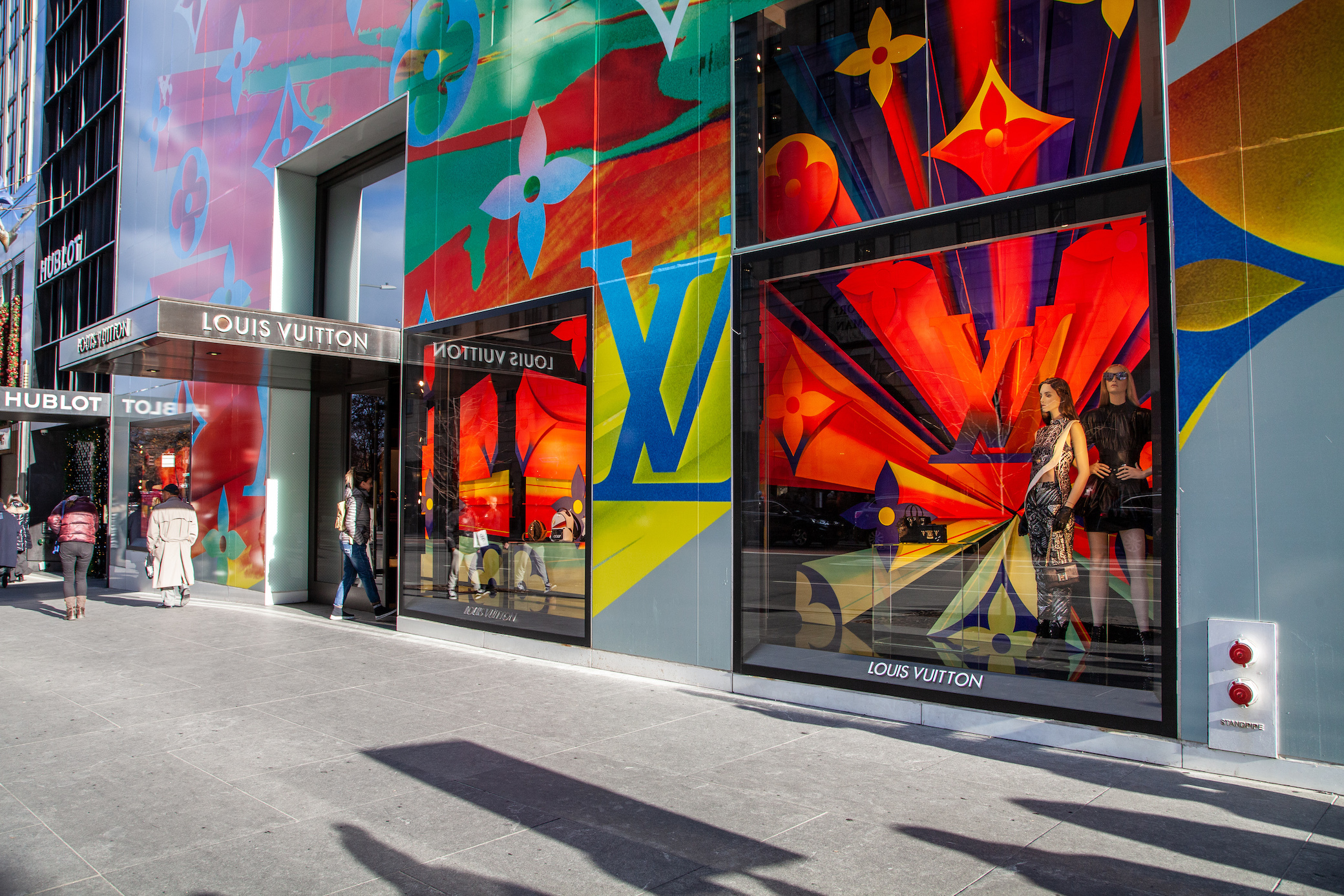 Louis Vuitton Hot Air Balloons windows, New York - NEWS _ Covasta