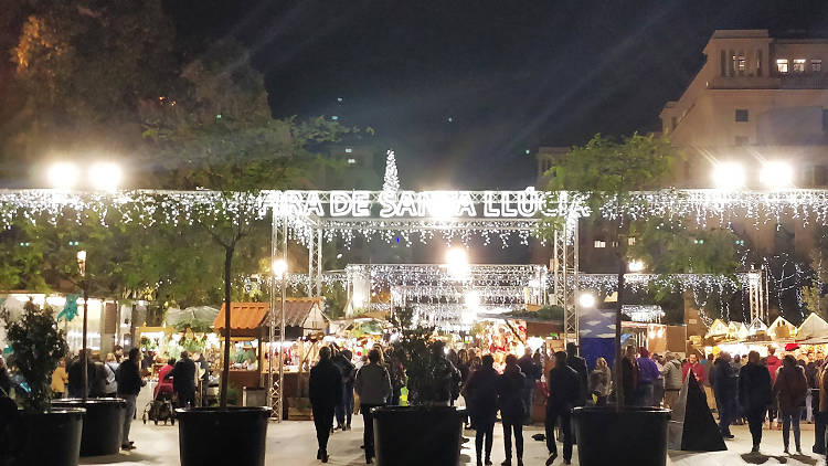 Santa Llúcia Christmas market 